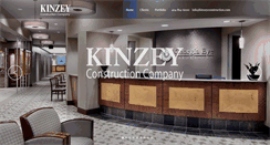 Desktop Screenshot of kinzeyconstruction.com
